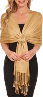 rheane womens pashmina silk shawls and wraps for weddings/bridesmaid wedding shawls and wraps for evening dresses logo