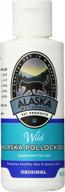 🐟 top-quality alaska naturals pollock oil for dogs - 4-ounce bottle logo