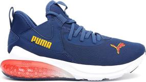 img 1 attached to PUMA Running Black Castlerock Unisex Little Girls' Shoes at Athletic