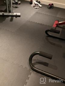 img 5 attached to 100 Sq. Ft. Gym EVA Foam Floor Mats (25 Pcs) With 3/8" Thickness And 24" X 24" Size By Xspec