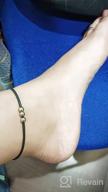 картинка 1 прикреплена к отзыву 📿 Ювелиры Гурджари Черный нить Лаковые латунные насерианские браслеты для девочек (набор из 3) от Yousef Clark