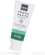 🦷 sprinjene natural fluoride toothpaste for optimal oral care logo