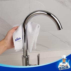 img 1 attached to MR SIGA Microfiber Cleaning All Purpose Towels Cleaning Supplies best in Household Cleaners