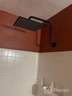 картинка 1 прикреплена к отзыву Rain Shower Head - Voolan 12 Inches Large Rainfall Shower Head Made Of 304 Stainless Steel - Perfect Replacement For Your Bathroom Showerhead (12" Brushed Nickel) от James Hess