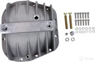 b&m hi-tek 40298 aluminum differential cover - upgraded for ford 9.75-inch axles логотип