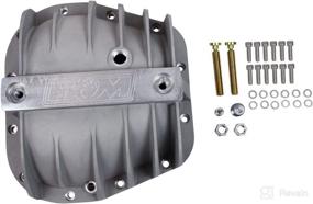 img 1 attached to B&M Hi-Tek 40298 Aluminum Differential Cover - Upgraded for Ford 9.75-inch Axles