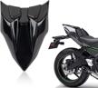 rear passenger pillion solo seat cowl cover fairing tail section for kawasaki ninja 650 z650 2017 2018 2019 2020 2021 2022 motorcycle & powersports logo