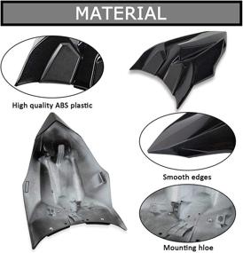 img 1 attached to Rear Passenger Pillion Solo Seat Cowl Cover Fairing Tail Section For Kawasaki Ninja 650 Z650 2017 2018 2019 2020 2021 2022 Motorcycle & Powersports