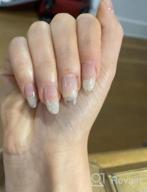 img 1 attached to IBD Building Gel For Hard Nail Extension - Bright White 0.5 Oz review by Kimberly Perry