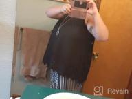 img 1 attached to Flattering Lace Flowy Tank Top For Women In Plus Sizes review by Stuart Sugden