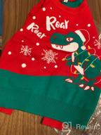 img 1 attached to 🎄 Christmas Sweater for Kids - Unisex Xmas Knitted Pullover with Long Sleeves and Crewneck review by Eric Beck