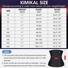 img 2 attached to Get A Flattering Figure With KIMIKAL'S Tummy Control Waist Trainer For Women