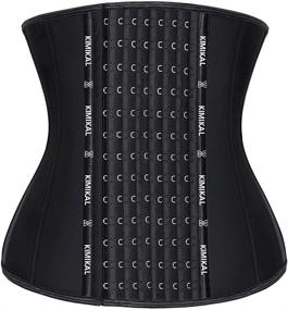 img 4 attached to Get A Flattering Figure With KIMIKAL'S Tummy Control Waist Trainer For Women