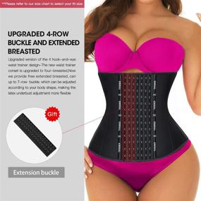 img 3 attached to Get A Flattering Figure With KIMIKAL'S Tummy Control Waist Trainer For Women