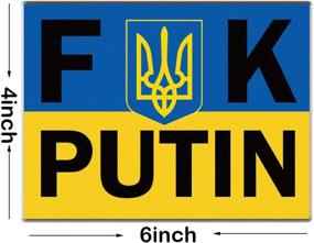 img 3 attached to Pinsom Stickers Украина Скейтборд Водонепроницаемый