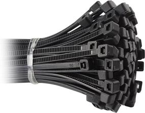 img 3 attached to Cable Matters 200 Self-Locking 6-Inch Nylon Cable Ties: Secure Organization in Black and White