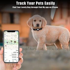 img 3 attached to 🐶 Discover the Ultimate Airtag Dog Collar: Adjustable, Durable, Waterproof and Stylish!
