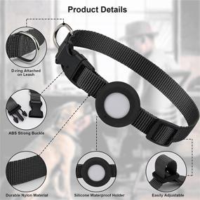 img 2 attached to 🐶 Discover the Ultimate Airtag Dog Collar: Adjustable, Durable, Waterproof and Stylish!