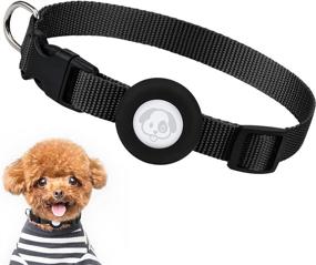 img 4 attached to 🐶 Discover the Ultimate Airtag Dog Collar: Adjustable, Durable, Waterproof and Stylish!