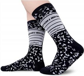 img 2 attached to Sockfun Funny Socks Crazy Socks Silly Socks For Women Teens, Book Reading Gifts For Book Lovers