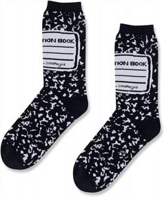 img 1 attached to Sockfun Funny Socks Crazy Socks Silly Socks For Women Teens, Book Reading Gifts For Book Lovers
