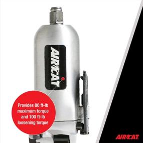 img 1 attached to 3/8" Butterfly Impact Wrench With Built-In Air Inlet, 100 Ft-Lbs Torque - AIRCAT 1320