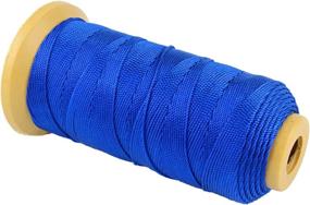 img 3 attached to 656 Feet Twisted Nylon Twine String Cord For Gardening Marking DIY Projects Crafting Masonry (Blue