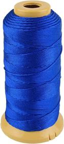 img 4 attached to 656 Feet Twisted Nylon Twine String Cord For Gardening Marking DIY Projects Crafting Masonry (Blue