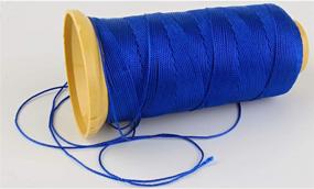 img 1 attached to 656 Feet Twisted Nylon Twine String Cord For Gardening Marking DIY Projects Crafting Masonry (Blue