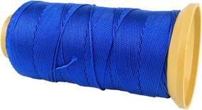 img 2 attached to 656 Feet Twisted Nylon Twine String Cord For Gardening Marking DIY Projects Crafting Masonry (Blue