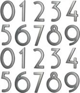 самоклеящиеся номера почтовых ящиков hopewan, 2,8-дюймовые дверные адресные таблички с цифрами, наклейки для квартиры, офиса, домашнего декора, проекта логотип