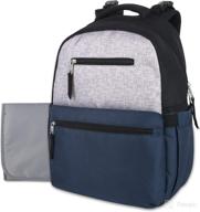 modern multi function backpack stroller changing logo