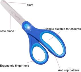 img 2 attached to Gaifongre Scissors Safety Children Toddler