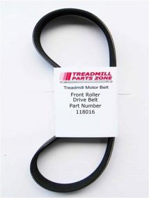 img 1 attached to Pro Form T35 Treadmill Motor Belt Replacement Part - 118016 By TreadmillPartsZone