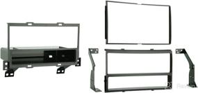 img 1 attached to Metra 99-7422 Installation Kit for 2007 Nissan Sentra (Black) - Single DIN/Double DIN Compatible