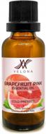 velona's therapeutic-grade 1oz grapefruit pink essential oil, undiluted for aromatherapy diffusers logo