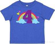 inktastic birthday rainbow toddler t shirt apparel & accessories baby girls ~ clothing логотип