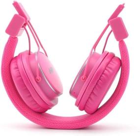 img 1 attached to NIA Q8 Volume-Controlled 93DB Wireless Bluetooth Headphones With Built-In FM Radio, TF Card Mp3 Player, 3.5Mm Aux And App Control - Pink