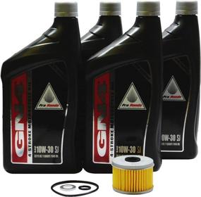 img 1 attached to Complete OEM Oil Change Kit for 2012-2021 Honda Foreman 500 TRX500 FE FM FPE FPM H40: 2x2 4x4