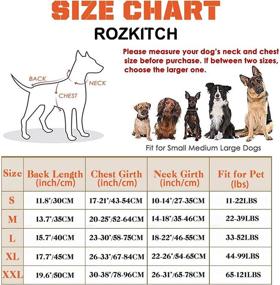 img 1 attached to 🐶 Большой комбинезон для плавания для собак от Rozkitch - идеальный плавательный жилет для собак, для использования на лодке, дизайн в виде русалки с удобной ручкой - регулируемый комбинезон с плавательными вставками для безопасности и спасения животного в бассейне или на пляже.