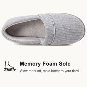 img 2 attached to Experience Ultimate Comfort With ULTRAIDEAS Women'S Memory Foam Indoor Slippers