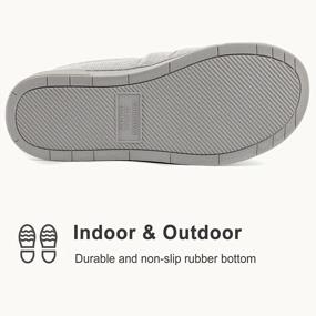 img 1 attached to Experience Ultimate Comfort With ULTRAIDEAS Women'S Memory Foam Indoor Slippers