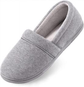 img 4 attached to Experience Ultimate Comfort With ULTRAIDEAS Women'S Memory Foam Indoor Slippers