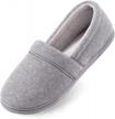experience ultimate comfort with ultraideas women's memory foam indoor slippers logo