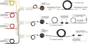 img 2 attached to 🌈 GlowShift Diesel Gauge Package for Dodge Ram Cummins 2500 3500 1994-1997 - Black 7 Color 60 PSI Boost, 1500 F Pyrometer EGT & 30 PSI Fuel Pressure Gauges - Black Triple Pillar Pod