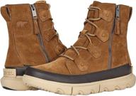 waterproof dual-zip sorel explorer™ boot for ultimate comfort and style logo