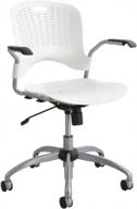 💼 safco products sassy manager swivel chair, black: a chic and functional office essential logo