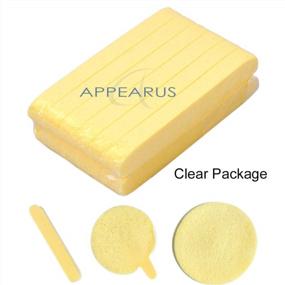 img 3 attached to APPEARUS PVA Compressed Face Sponge For Facial Cleansing, Exfoliating, Mask & Makeup Removal - 60 Count