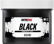 black plastisol ink for screen printing fabric - rapid cure, low temperature curing 16oz. pint by screen print direct логотип