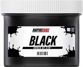 img 4 attached to Black Plastisol Ink For Screen Printing Fabric - Rapid Cure, Low Temperature Curing 16Oz. Pint By Screen Print Direct